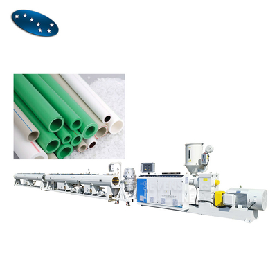 PIPE PE PPR HDPE Pipe Production Line Indoor Underfloor Heating Pipe Single Screw Plastic Extruder